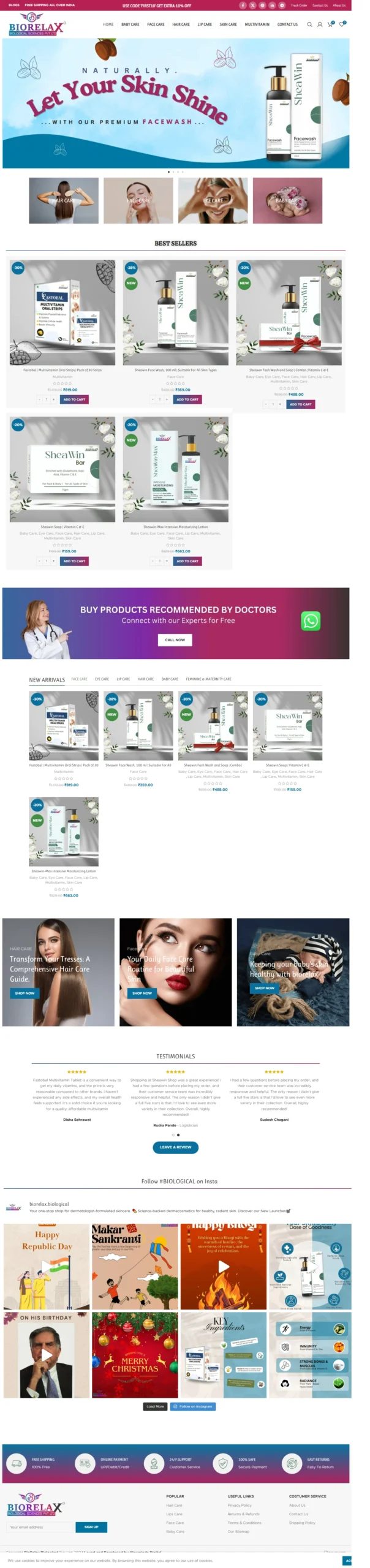 E-Commerce Portfolio