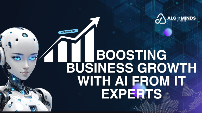 How Businesses Grow Faster with AIĀ 3 Top Digital Marketing Agency in India Algominds Digital Boosting Business Top Digital Marketing Agency in India AI solutions for business growth 2 https://algomindsdigital.com/top-ai-solutions-for-business-growth-in-2025/