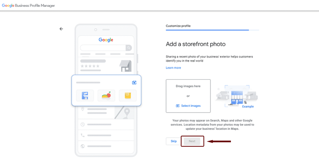 Add profile basics https://algomindsdigital.com/free-business-listing-on-google-guide/