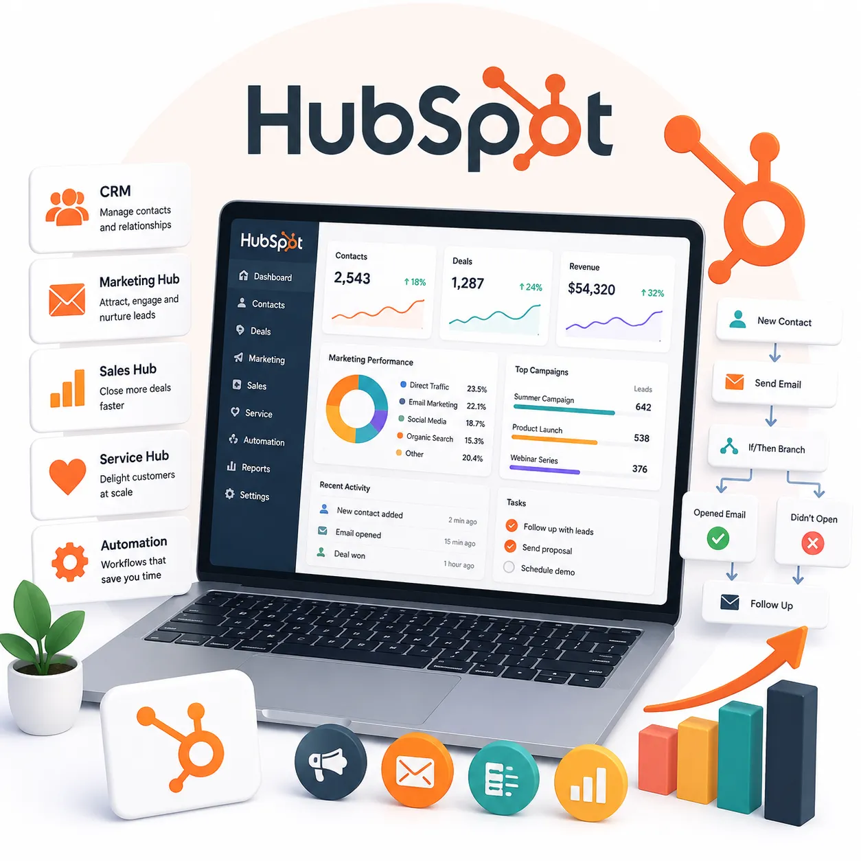 HubSpot Marketing Automation Services for Lead Generation and CRM Growth