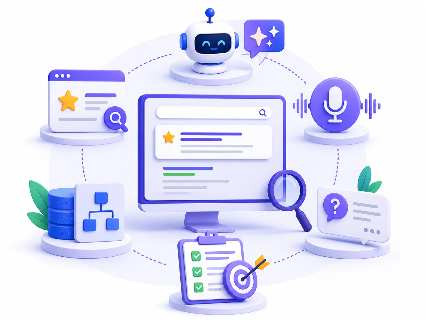 AEO content optimization for AI and voice search